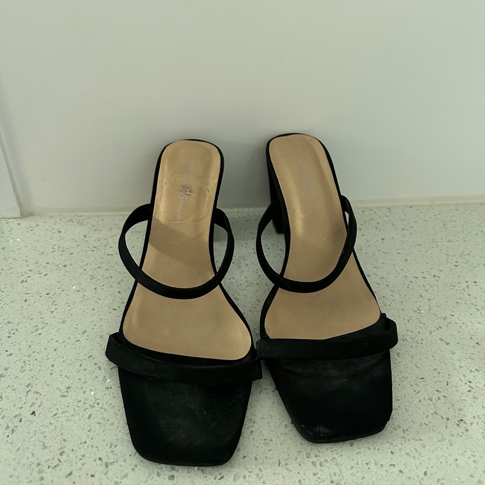 Elegant Black Women's Heels
